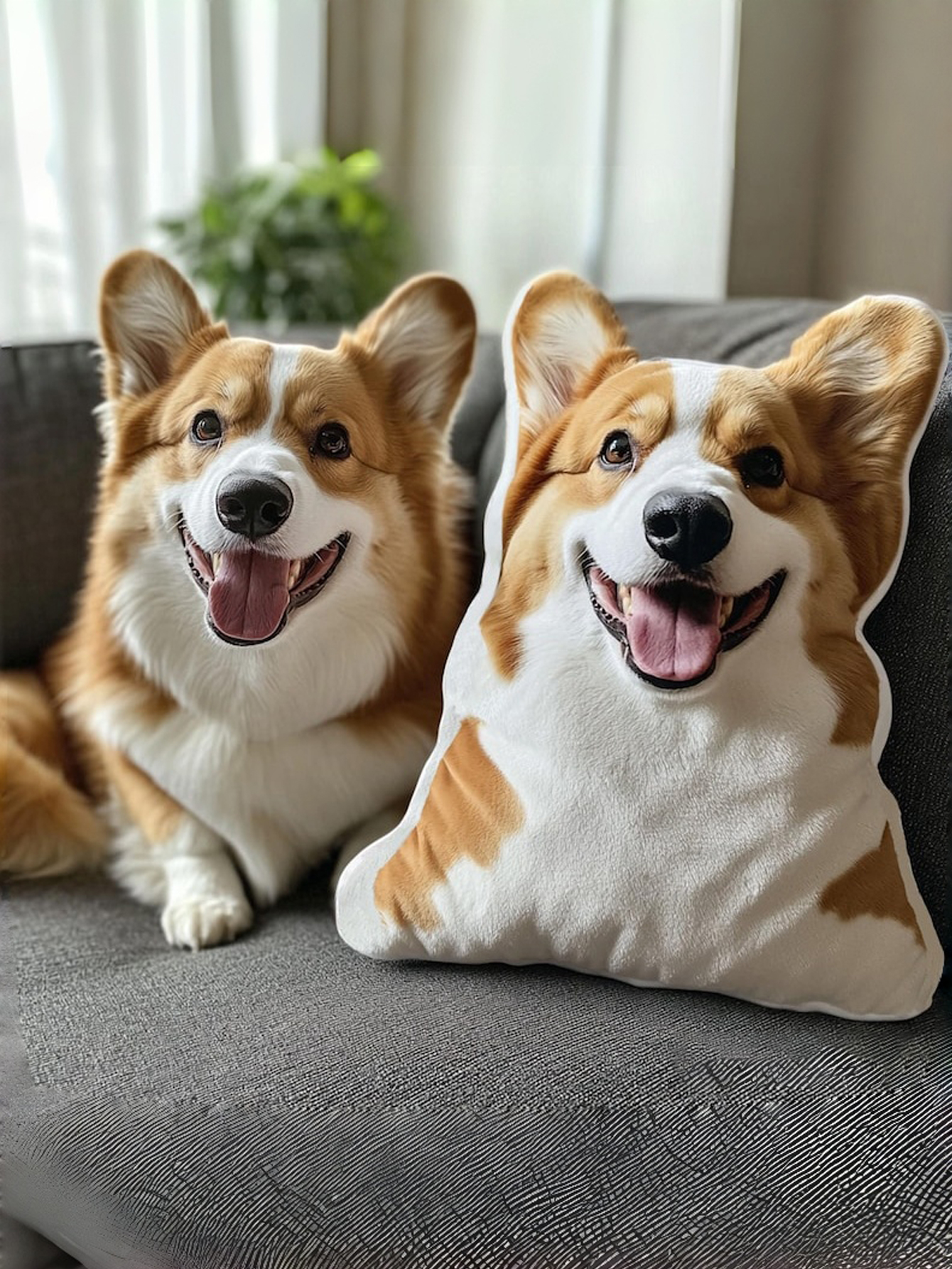 Personalized Pet-Shaped Pillow